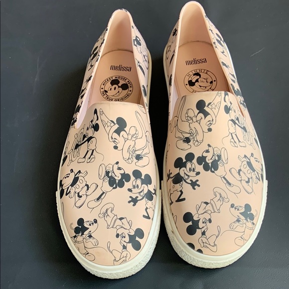 Melissa Disney Pink Artistic Sneakers with Elastic Panels - Picture 3 of 8